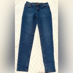 Fashion Nova Skinny Jeans Size 5 Medium Wash Stretch Denim Mid Rise